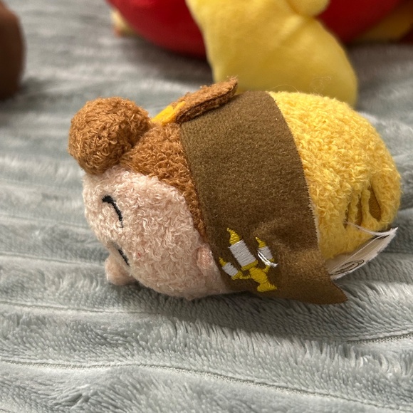 DISNEY PARKS TSUM TSUM Beauty & the Beast Set of 8 - Picture 12 of 16